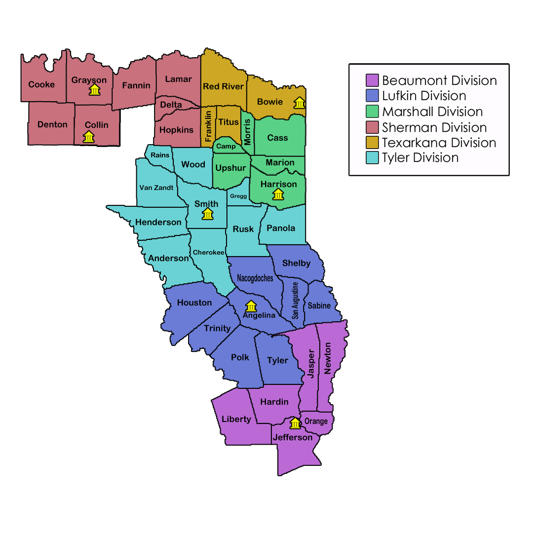 denton county boundaries map
